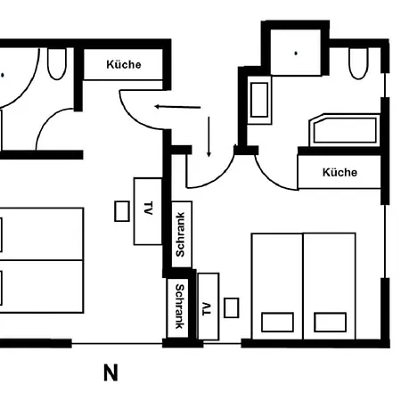 With 2 Bedrooms Nyaraló